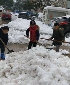 梦到众人清理积雪什么意思,梦见和家人清扫积雪的预兆